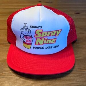 Vintage Spray Nine trucker hat